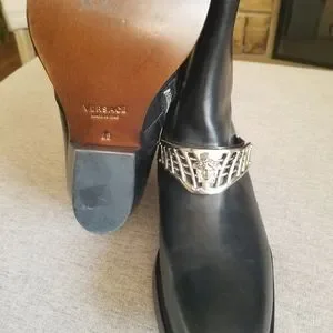 Versace | Shoes | Vintage Men Versace Boots Size Us 1 | Poshmark display picture 3